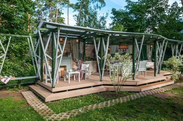 Фото из портфолио Беседка – фотографии дизайна интерьеров на INMYROOM