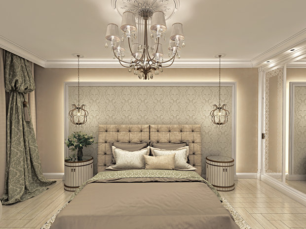 Фотография: Спальня в стиле Классический – фото на InMyRoom.ru