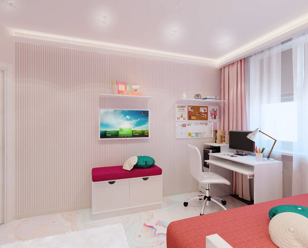 Фото из портфолио Улица Беляева, 56 м2 – фотографии дизайна интерьеров на INMYROOM