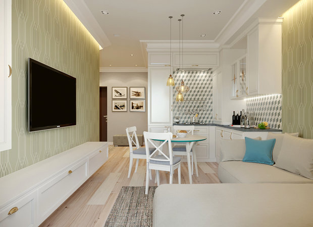 Фото из портфолио ЖК Москва, Сочи – фотографии дизайна интерьеров на INMYROOM
