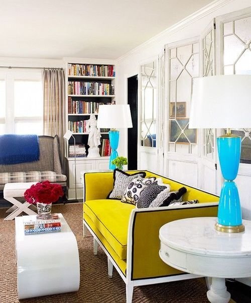 Фотография: Гостиная в стиле Эклектика, Квартира, Советы, Ремонт на практике, Хрущевка – фото на INMYROOM