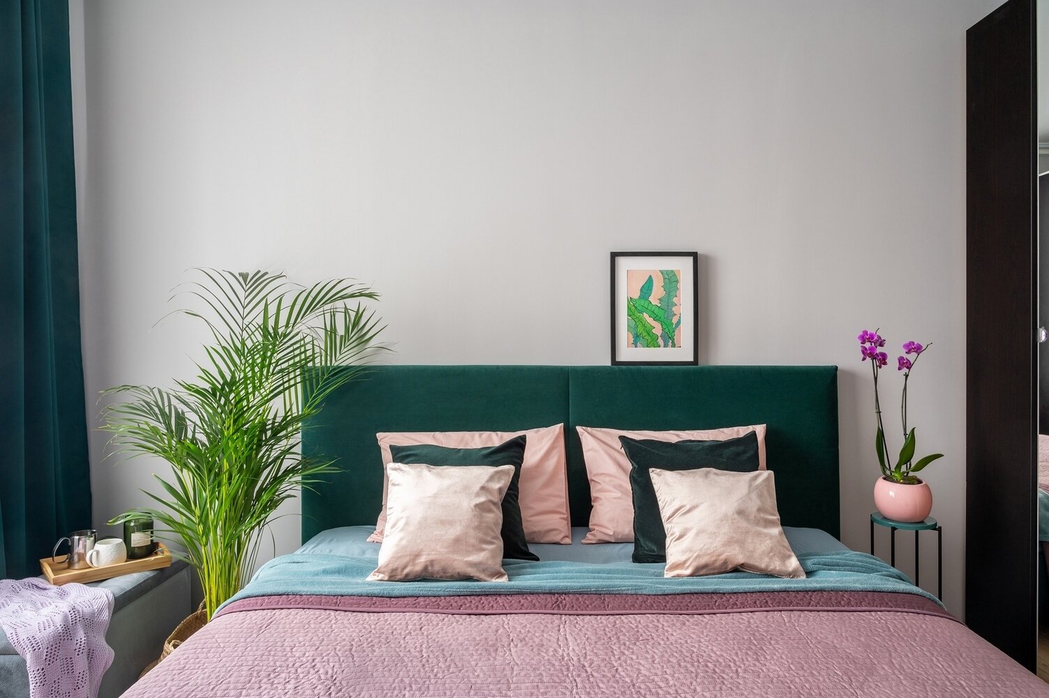 Фотография: Спальня в стиле Современный, Квартира, Проект недели, Красногорск, Монолитный дом, 4 и больше, 60-90 метров, Александра Гаевская – фото на INMYROOM