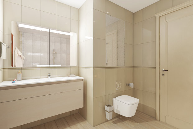 Фото из портфолио Улица Опрокиднева, 111 м2 – фотографии дизайна интерьеров на INMYROOM