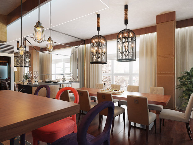 Фотография: Кухня и столовая в стиле Современный, Эклектика – фото на INMYROOM