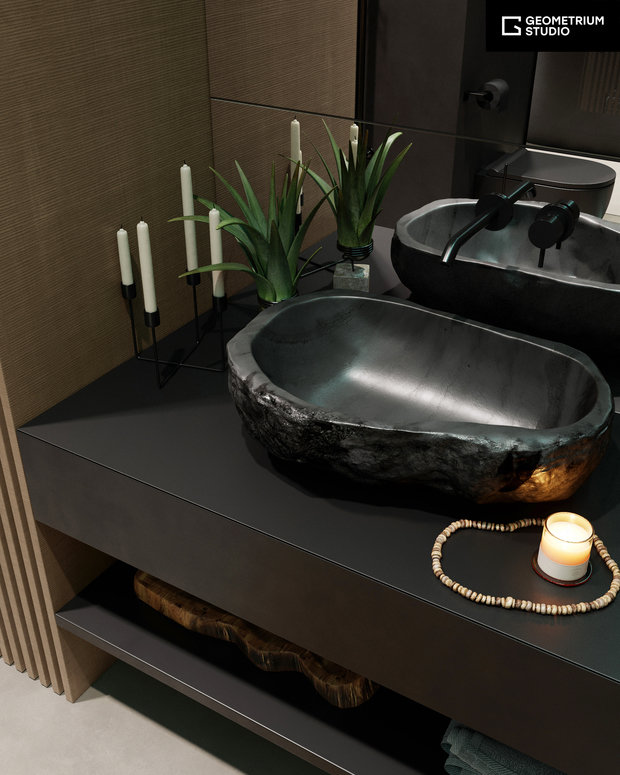 Фото из портфолио ДП Москва Сити 81 м2 – фотографии дизайна интерьеров на INMYROOM
