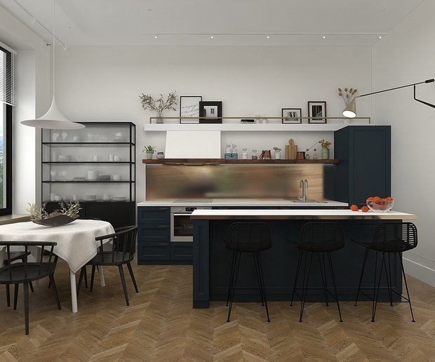 Фото из портфолио ЖК Счастье на Масловке – фотографии дизайна интерьеров на INMYROOM