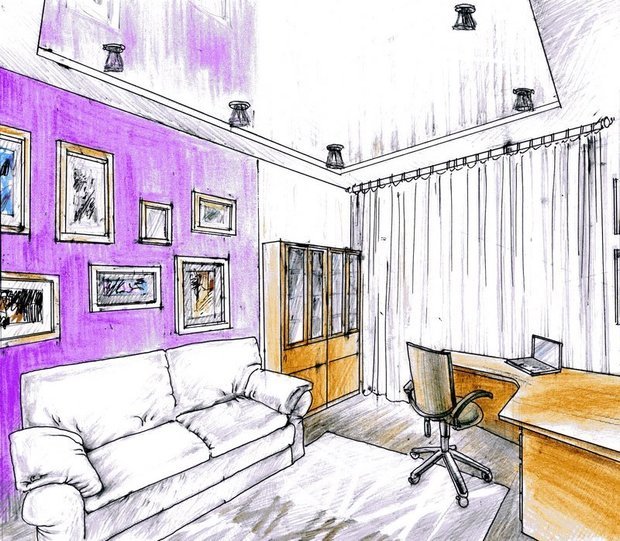 Фото из портфолио эскизы для проектов – фотографии дизайна интерьеров на INMYROOM