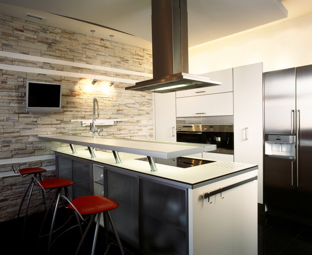 Фото из портфолио Квартира в стиле хайтек – фотографии дизайна интерьеров на INMYROOM