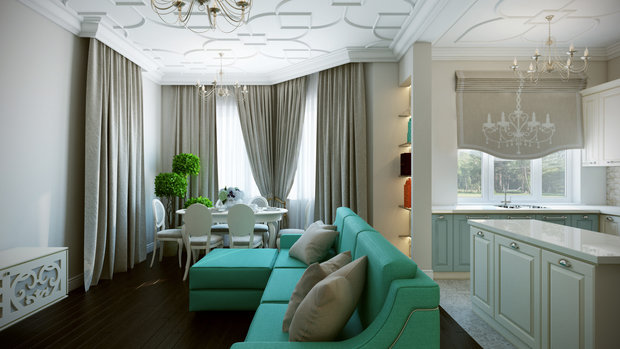 Фото из портфолио 4-комнатная квартира в Очаково – фотографии дизайна интерьеров на INMYROOM