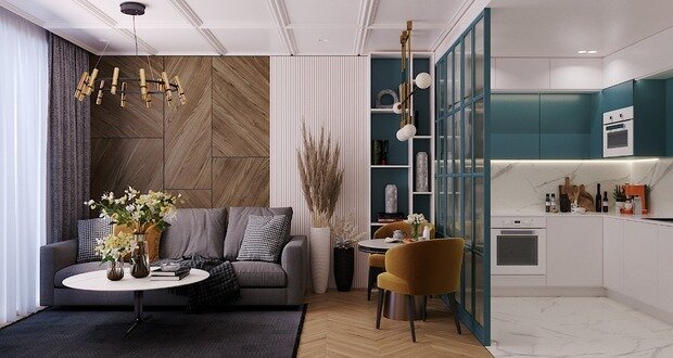 Фото из портфолио Проект - 1 – фотографии дизайна интерьеров на INMYROOM