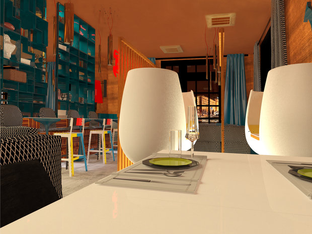 Фото из портфолио Ресторан  – фотографии дизайна интерьеров на INMYROOM