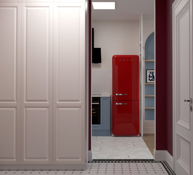 Фото из портфолио Яркая классика – фотографии дизайна интерьеров на INMYROOM