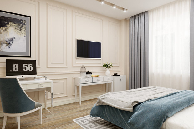Фото из портфолио New Flat – фотографии дизайна интерьеров на INMYROOM