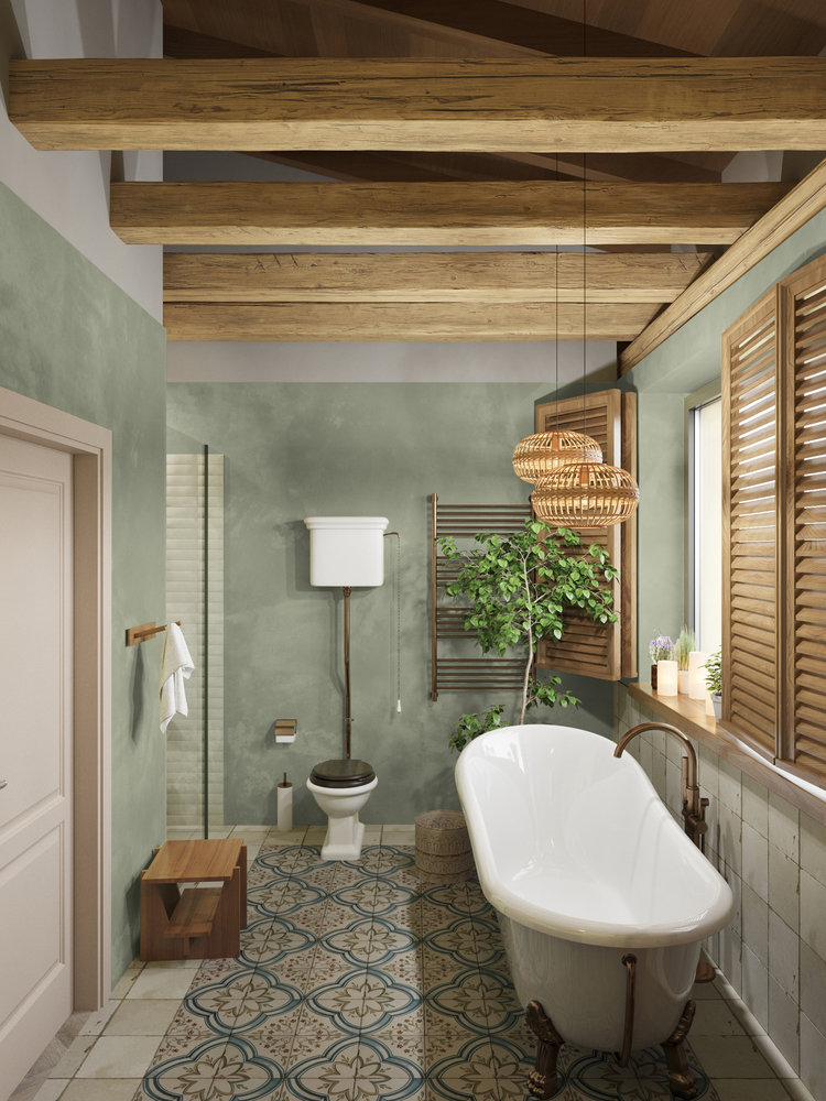 Фотография: Ванная в стиле Прованс и Кантри, Дом, Проект дня, Дом и дача, 3 комнаты, Более 90 метров, Астраханская область, Николай Рогожников, Антон Сорокин – фото на INMYROOM Фотография: Ванная в стиле Прованс и Кантри, Дом, Проект дня, Дом и дача, 3 комнаты, Более 90 метров, Астраханская область, Николай Рогожников, Антон Сорокин – фото на INMYROOM