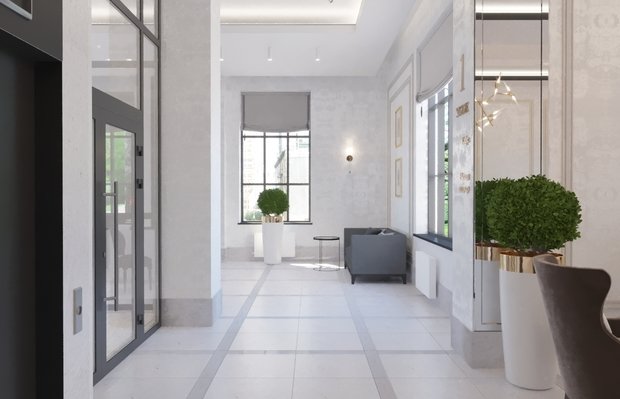 Фото из портфолио ЖК Проспект Мира - Дизайн мест общественного пользования – фотографии дизайна интерьеров на INMYROOM