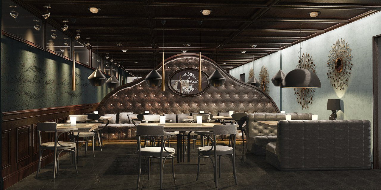 Фото из портфолио Бар и ресторан "Менделеев". Г. Волгоград. – фотографии дизайна интерьеров на INMYROOM Фото из портфолио Бар и ресторан "Менделеев". Г. Волгоград. – фотографии дизайна интерьеров на INMYROOM