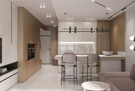 Квартира студия в Сочи, 34 м2