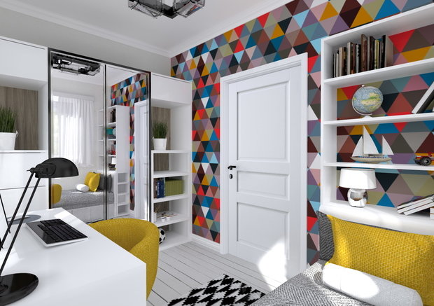 Фото из портфолио Детская комната для мальчика – фотографии дизайна интерьеров на INMYROOM