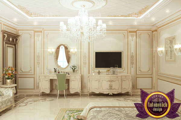 Фото из портфолио Bedroom design in classical style UAE – фотографии дизайна интерьеров на INMYROOM
