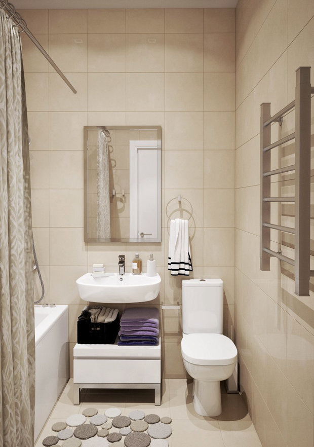 Фото из портфолио Апартаменты в Москве – фотографии дизайна интерьеров на INMYROOM