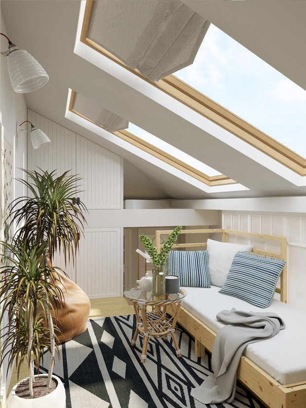 Фотография: Кабинет в стиле Скандинавский, Эко, Эклектика, Квартира, Проект недели, Красногорск, Московская область, 4 и больше, 60-90 метров, Маргарита Рассказова, КП «Этюд Фэмили Клаб» – фото на INMYROOM