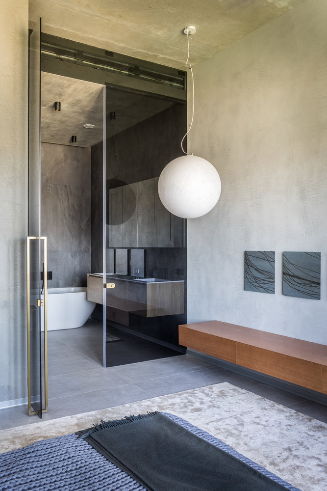 Фотография: Ванная в стиле Лофт, Квартира, Проект недели, Санкт-Петербург, Монолитный дом, ЖК «Смольный парк», 3 комнаты, Более 90 метров, MK-Interio – фото на INMYROOM Фотография: Ванная в стиле Лофт, Квартира, Проект недели, Санкт-Петербург, Монолитный дом, ЖК «Смольный парк», 3 комнаты, Более 90 метров, MK-Interio – фото на INMYROOM