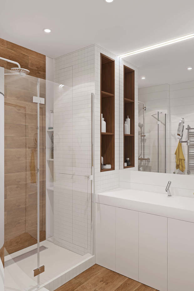 Фотография: Ванная в стиле Минимализм, Эко – фото на INMYROOM