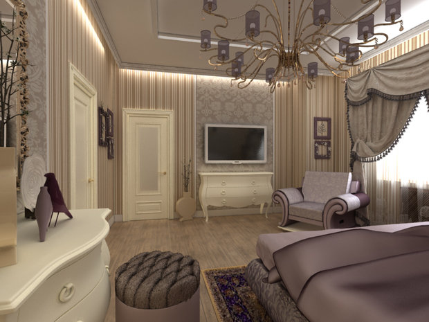Фото из портфолио Звездный Шик – фотографии дизайна интерьеров на INMYROOM