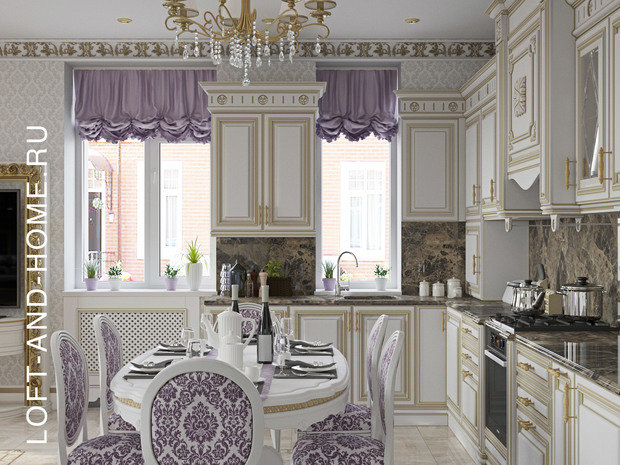 Фото из портфолио КЕМБРИДЖ, 165 КВ.М., АМПИР – фотографии дизайна интерьеров на INMYROOM