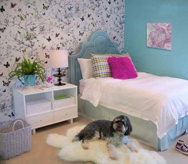 Фото из портфолио Интуитивная живопись в спальне! – фотографии дизайна интерьеров на INMYROOM