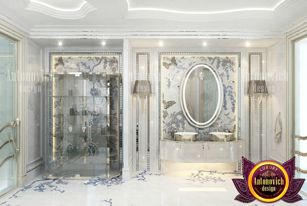 Фото из портфолио Incredible Master Bathroom with Marble Fit-Out – фотографии дизайна интерьеров на INMYROOM