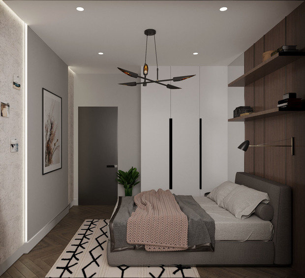 Фото из портфолио Дизайн квартиры в Уфе – фотографии дизайна интерьеров на INMYROOM
