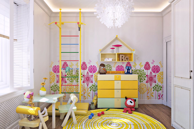 Фото из портфолио Солнечное настроение – фотографии дизайна интерьеров на INMYROOM