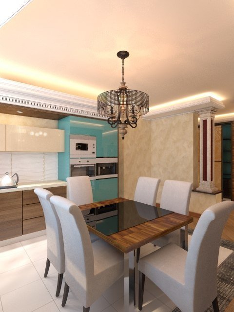 Фото из портфолио 3к.кв в ЖК Солнышко, Шелдом – фотографии дизайна интерьеров на INMYROOM