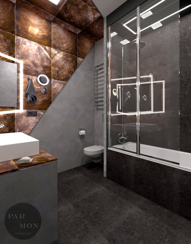 Фото из портфолио Нежный Brutal – фотографии дизайна интерьеров на INMYROOM