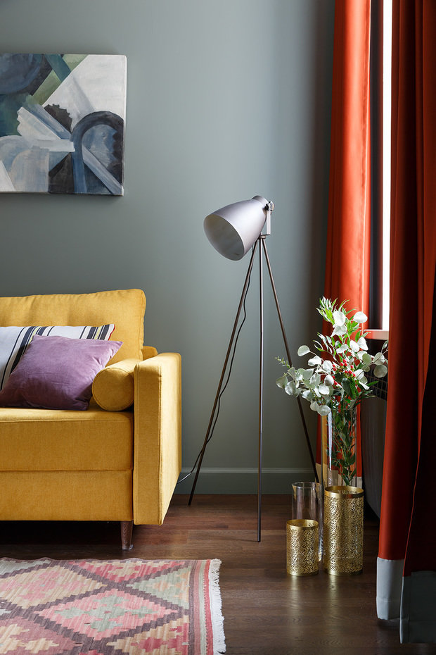 Фотография: Гостиная в стиле Современный, Гид, квартира под сдачу, El Born Studio, Света Хабеева, Ольга Калитина, Александра Якушева – фото на INMYROOM