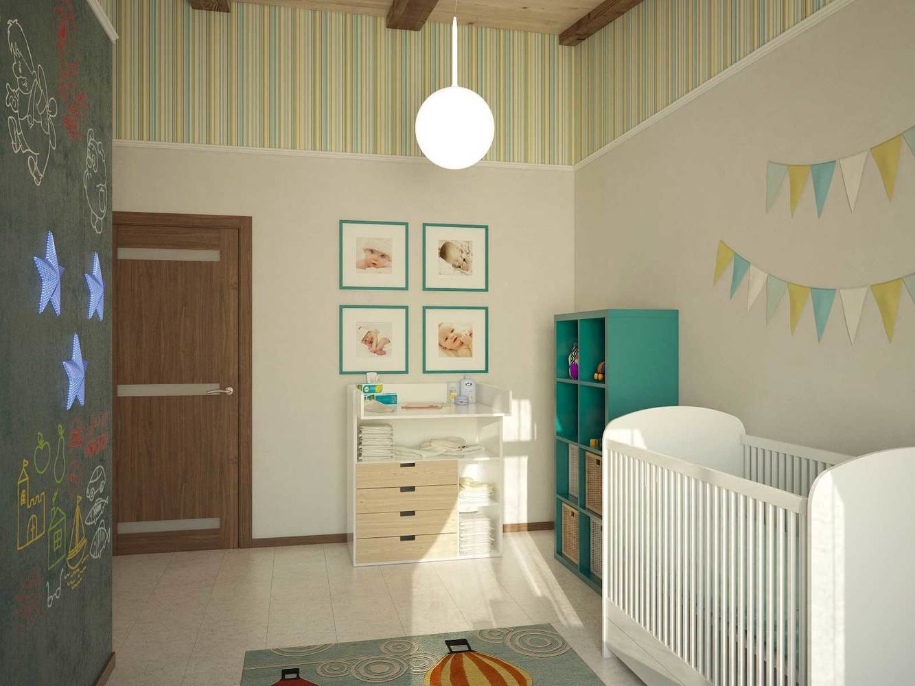 Фото из портфолио Квартира с мансардной крышей – фотографии дизайна интерьеров на INMYROOM Фото из портфолио Квартира с мансардной крышей – фотографии дизайна интерьеров на INMYROOM