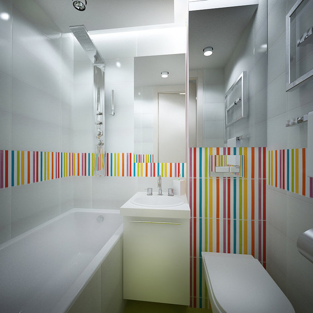 Фотография: Кухня и столовая в стиле Современный, Малогабаритная квартира, Квартира, Дома и квартиры, Проект недели, Москва – фото на INMYROOM