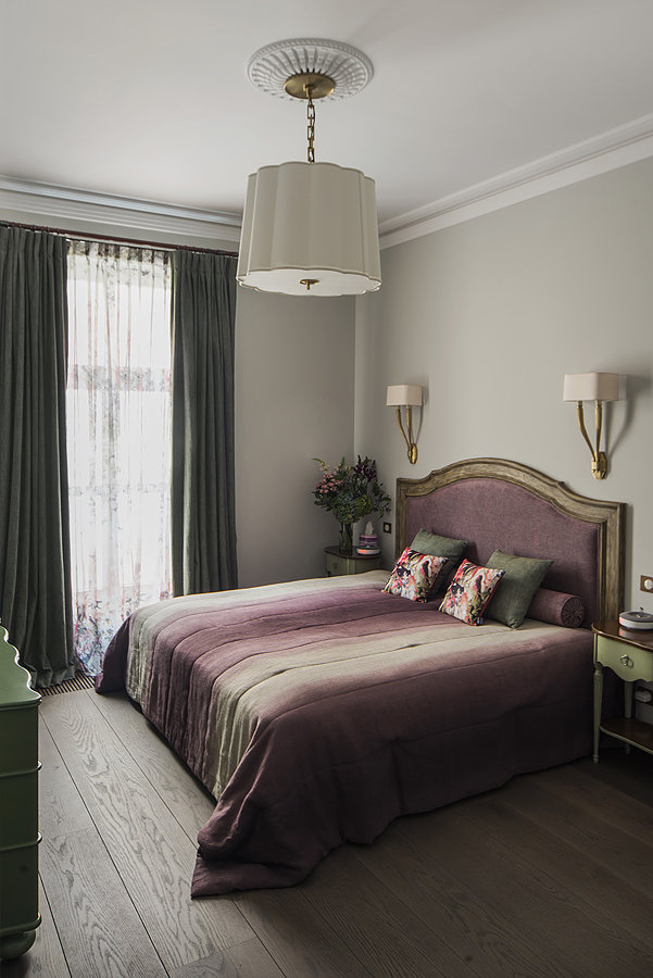 Фотография: Спальня в стиле Прованс и Кантри, Квартира, Дома и квартиры, Проект недели – фото на INMYROOM Фотография: Спальня в стиле Прованс и Кантри, Квартира, Дома и квартиры, Проект недели – фото на INMYROOM