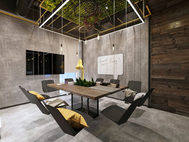 Фото из портфолио Офис – фотографии дизайна интерьеров на INMYROOM