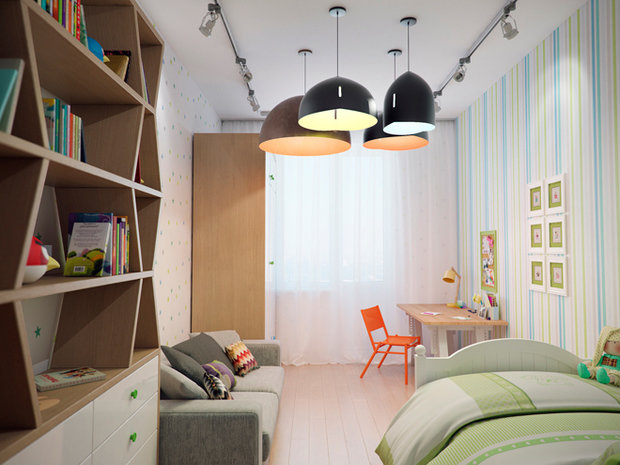 Фото из портфолио Квартира в красных тонах – фотографии дизайна интерьеров на INMYROOM