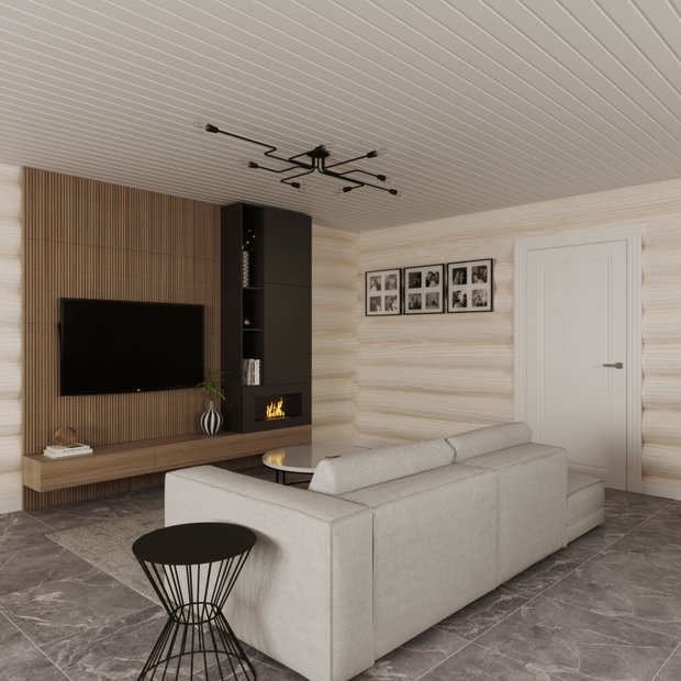 Фото из портфолио Бревенчатый дом – фотографии дизайна интерьеров на INMYROOM