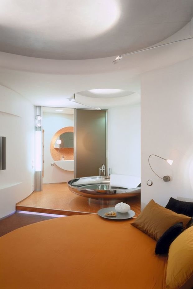 Фото из портфолио Квартира-яйцо – фотографии дизайна интерьеров на INMYROOM