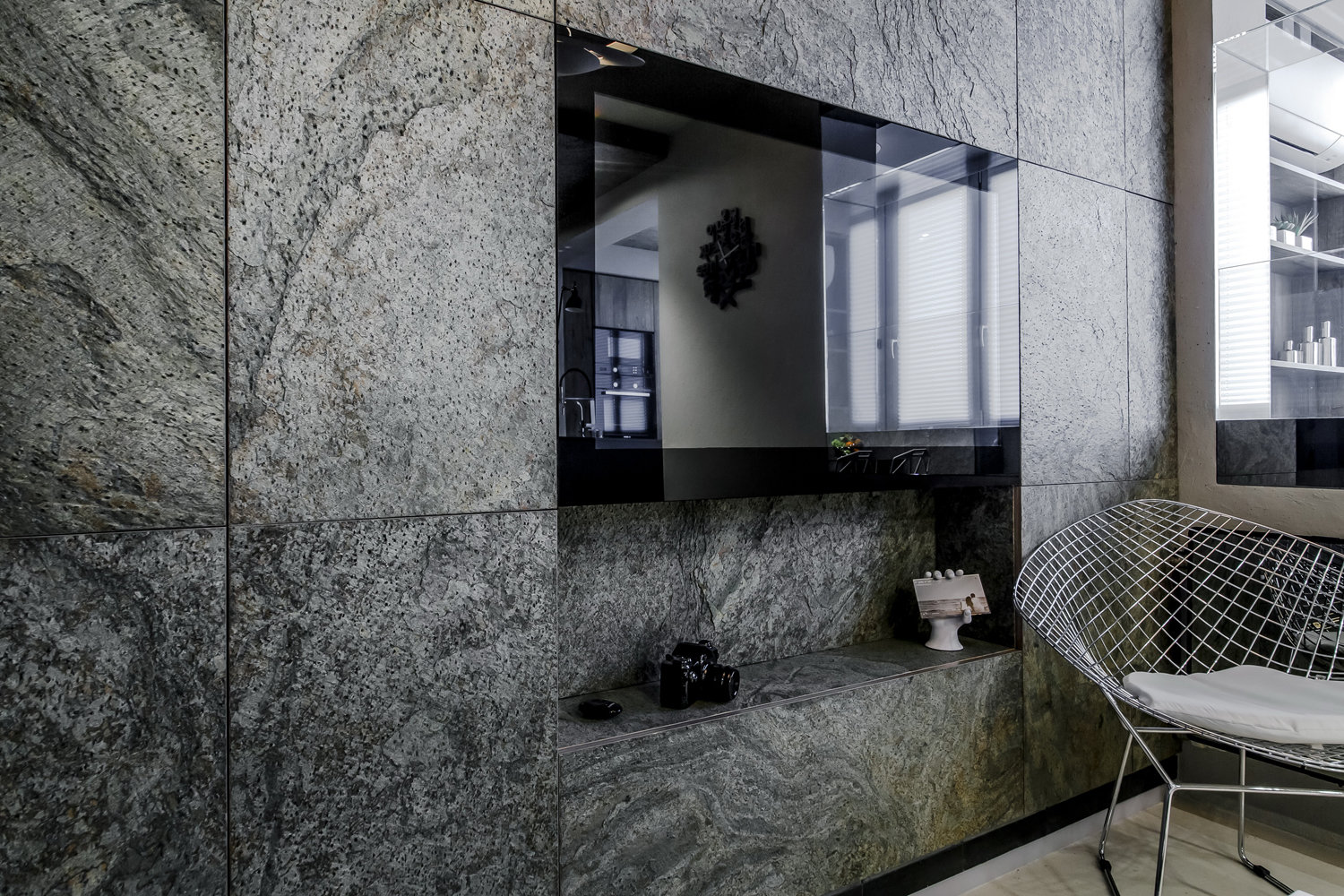 Фотография: Кухня и столовая в стиле Лофт, Гостиная, Квартира, Архитектура, Мебель и свет, Прочее, Проект недели, Переделка – фото на INMYROOM