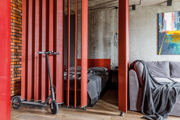 Фотография: Спальня в стиле Лофт, Гид, Geometrium, Алина Лаврентьева, Ксения Мезенцева, Protena, Андрей Попов – фото на INMYROOM