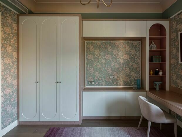 Фотография: Детская в стиле Современный, Эклектика, Квартира, Проект дня, 4 и больше, Более 90 метров, Екатерина Митрошина, Анна Оробинская, Наталья Боник – фото на INMYROOM