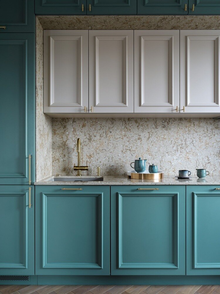 Фотография: Кухня и столовая в стиле Современный, Квартира, Проект недели, Москва, Монолитный дом, 3 комнаты, 60-90 метров, Вероника Князева – фото на INMYROOM