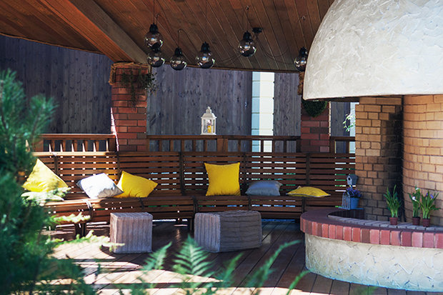 Фото из портфолио Беседка в п.Летчик-Испытатель – фотографии дизайна интерьеров на INMYROOM