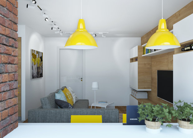 Фото из портфолио IKEA рулит! Бюджетная квартира – фотографии дизайна интерьеров на INMYROOM