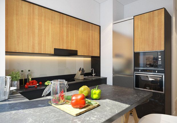 Фото из портфолио 2-х комнатная квартира в Москве – фотографии дизайна интерьеров на INMYROOM